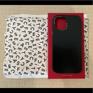 Casetify iPhone 12 Carbon Fiber Case